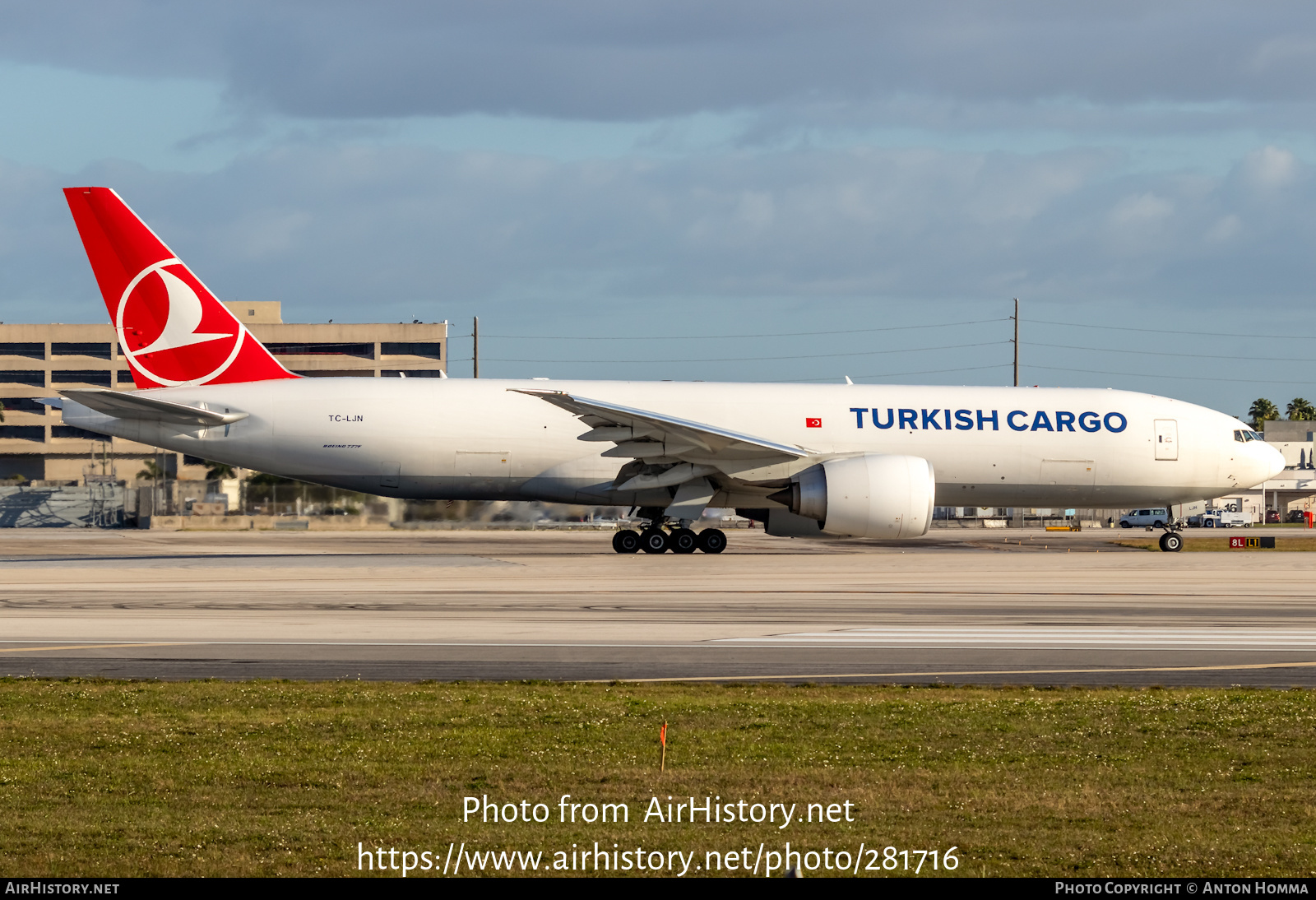 Aircraft Photo of TC-LJN | Boeing 777-F | Turkish Airlines Cargo | AirHistory.net #281716