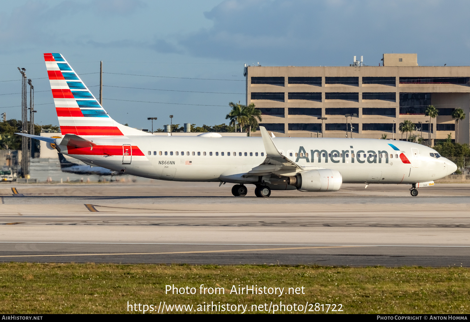 Aircraft Photo of N866NN | Boeing 737-823 | American Airlines | AirHistory.net #281722