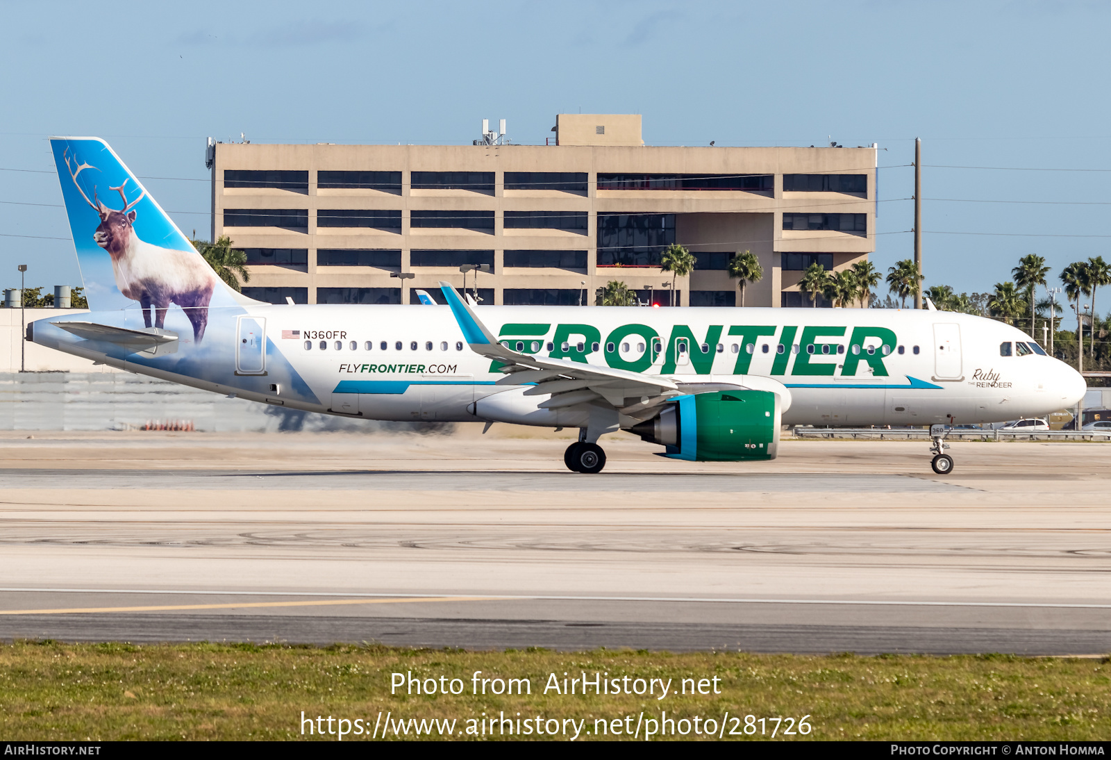 Aircraft Photo of N360FR | Airbus A320-251N | Frontier Airlines | AirHistory.net #281726