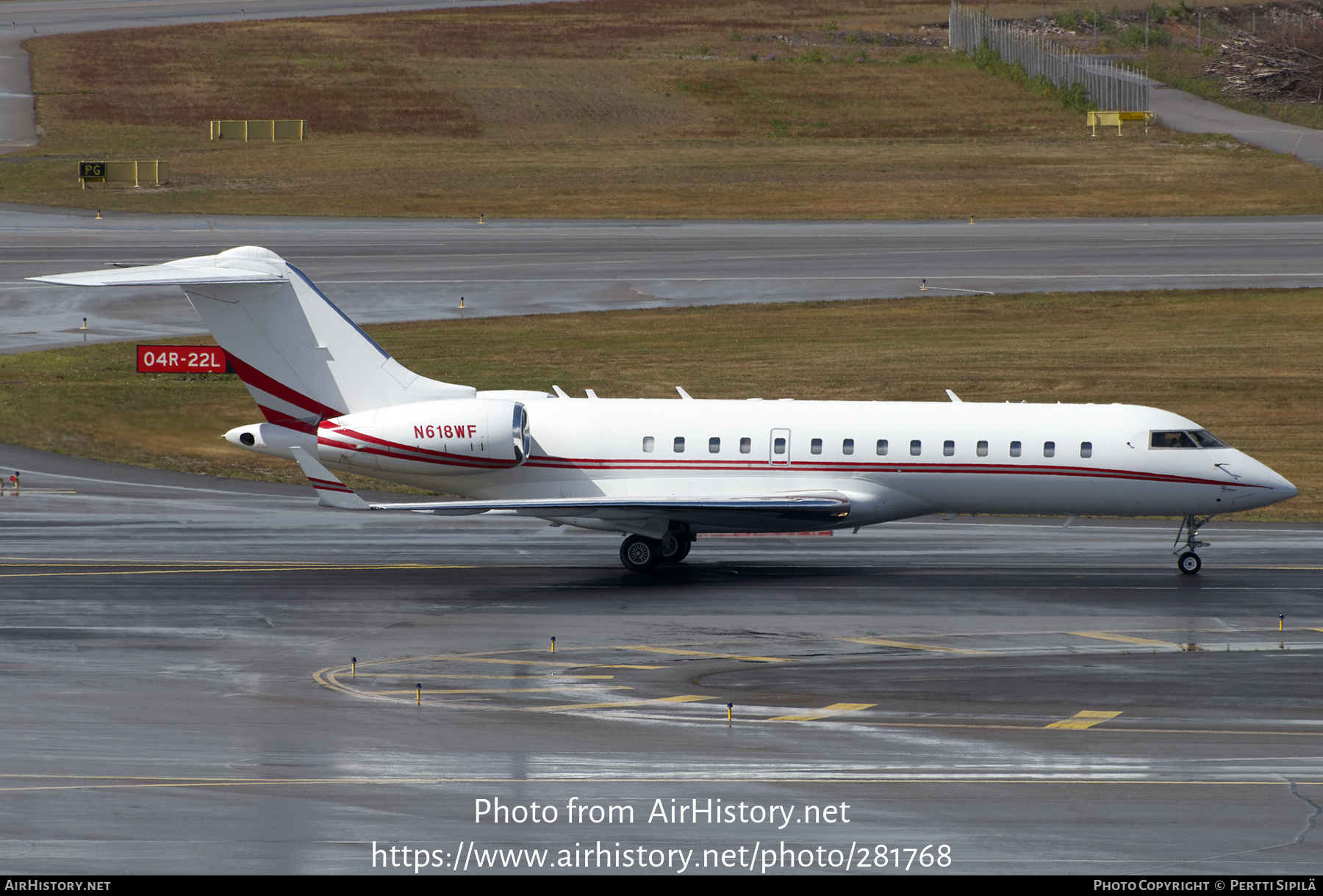 Aircraft Photo of N618WF | Bombardier Global Express (BD-700-1A10) | AirHistory.net #281768