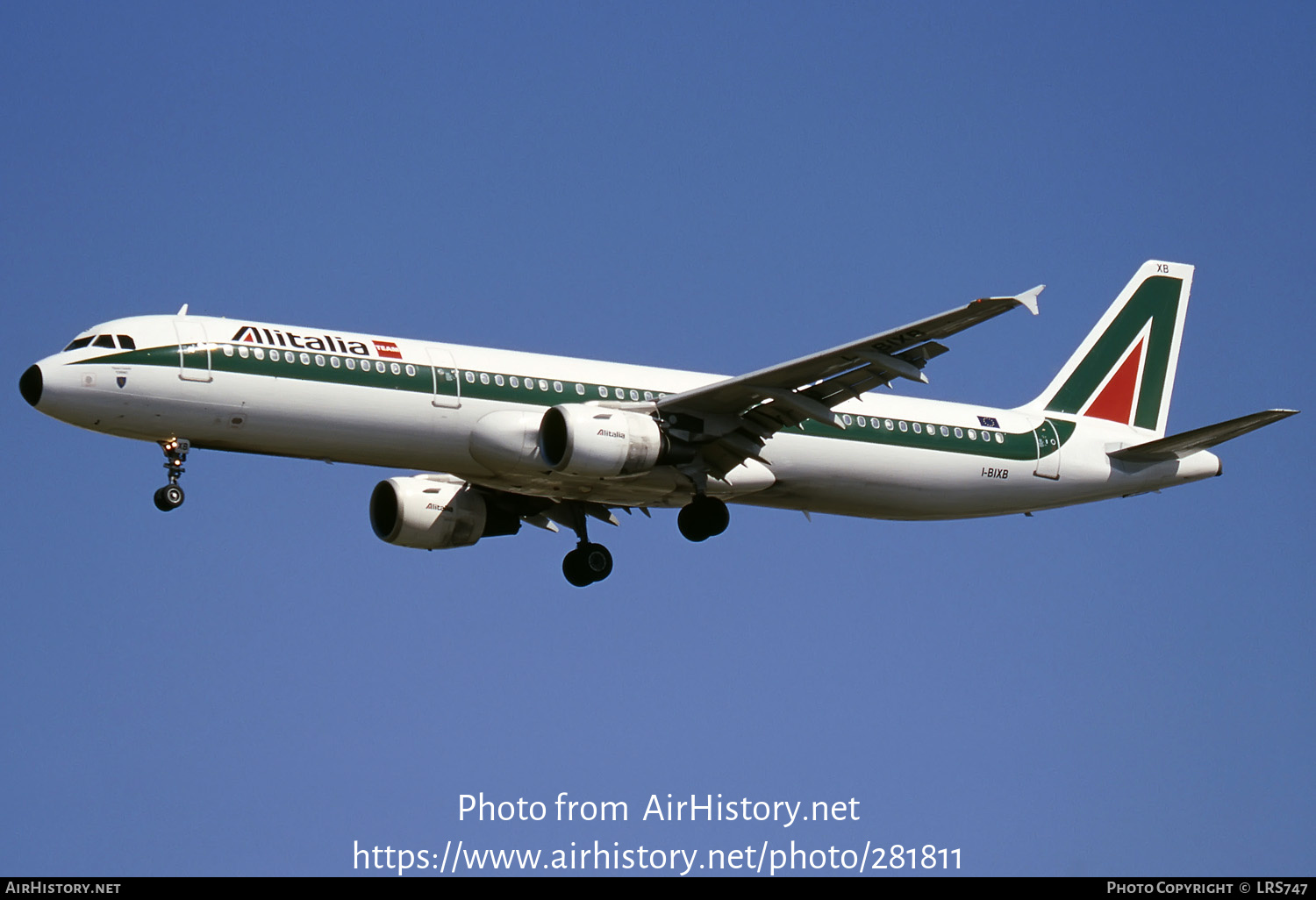 Aircraft Photo of I-BIXB | Airbus A321-112 | Alitalia | AirHistory.net #281811