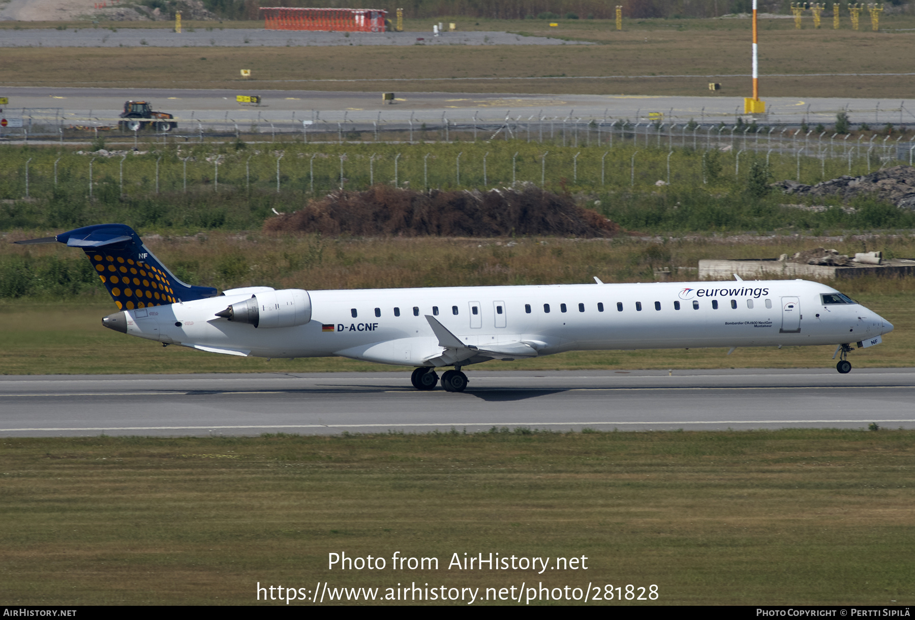 Aircraft Photo of D-ACNF | Bombardier CRJ-900LR (CL-600-2D24) | Eurowings | AirHistory.net #281828