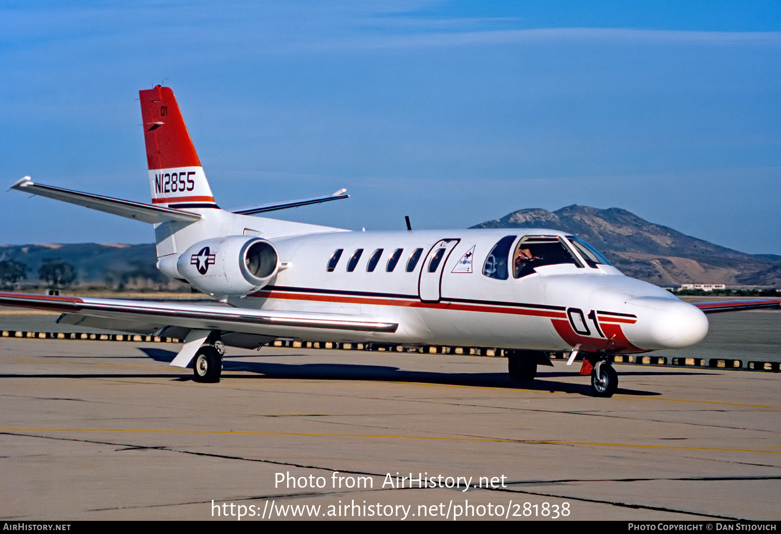 Aircraft Photo of N12855 | Cessna T-47A Citation II (552) | USA - Navy | AirHistory.net #281838