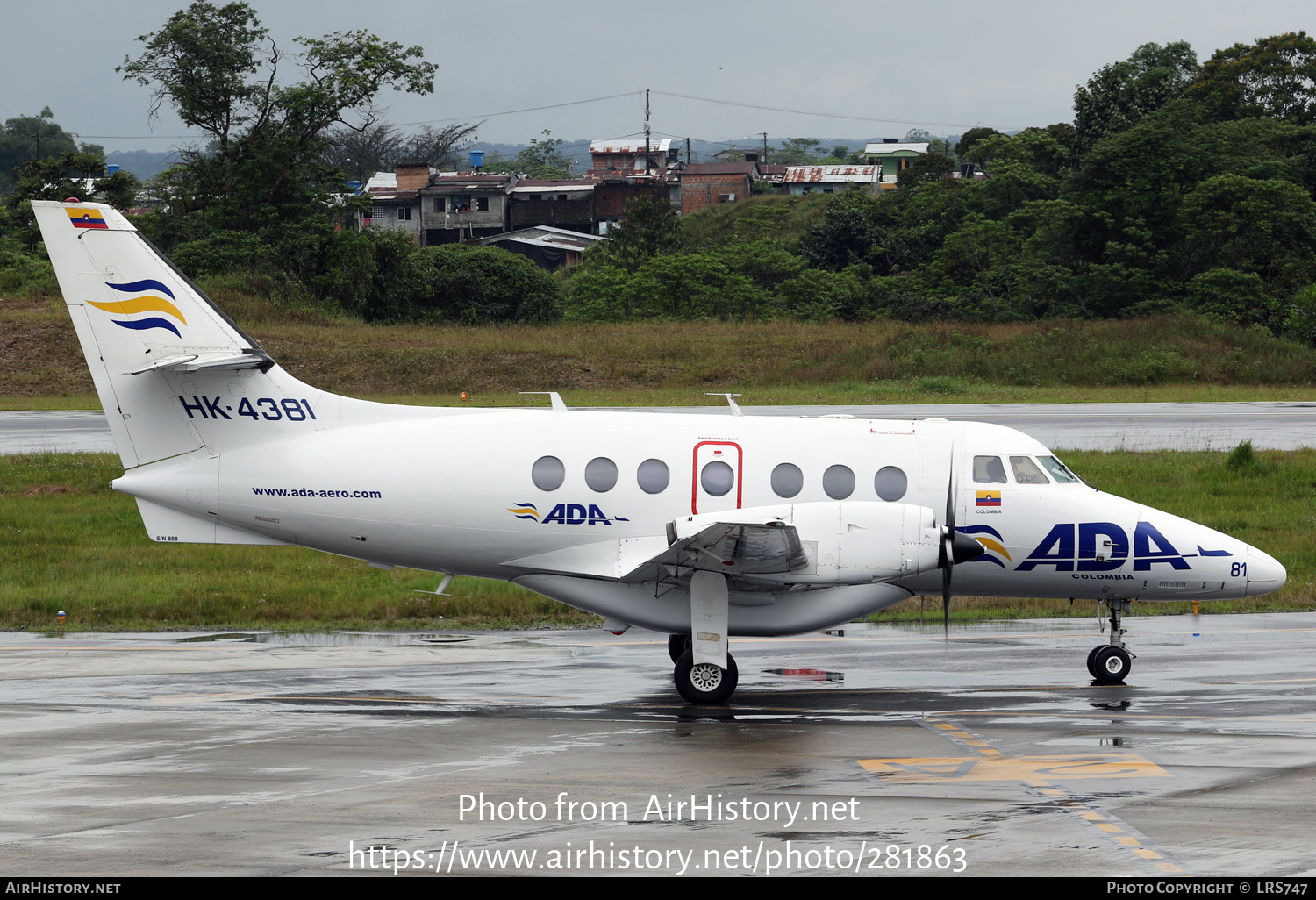 Aircraft Photo of HK-4381 | British Aerospace BAe-3201 Jetstream 32EP | ADA - Aerolínea de Antioquia | AirHistory.net #281863