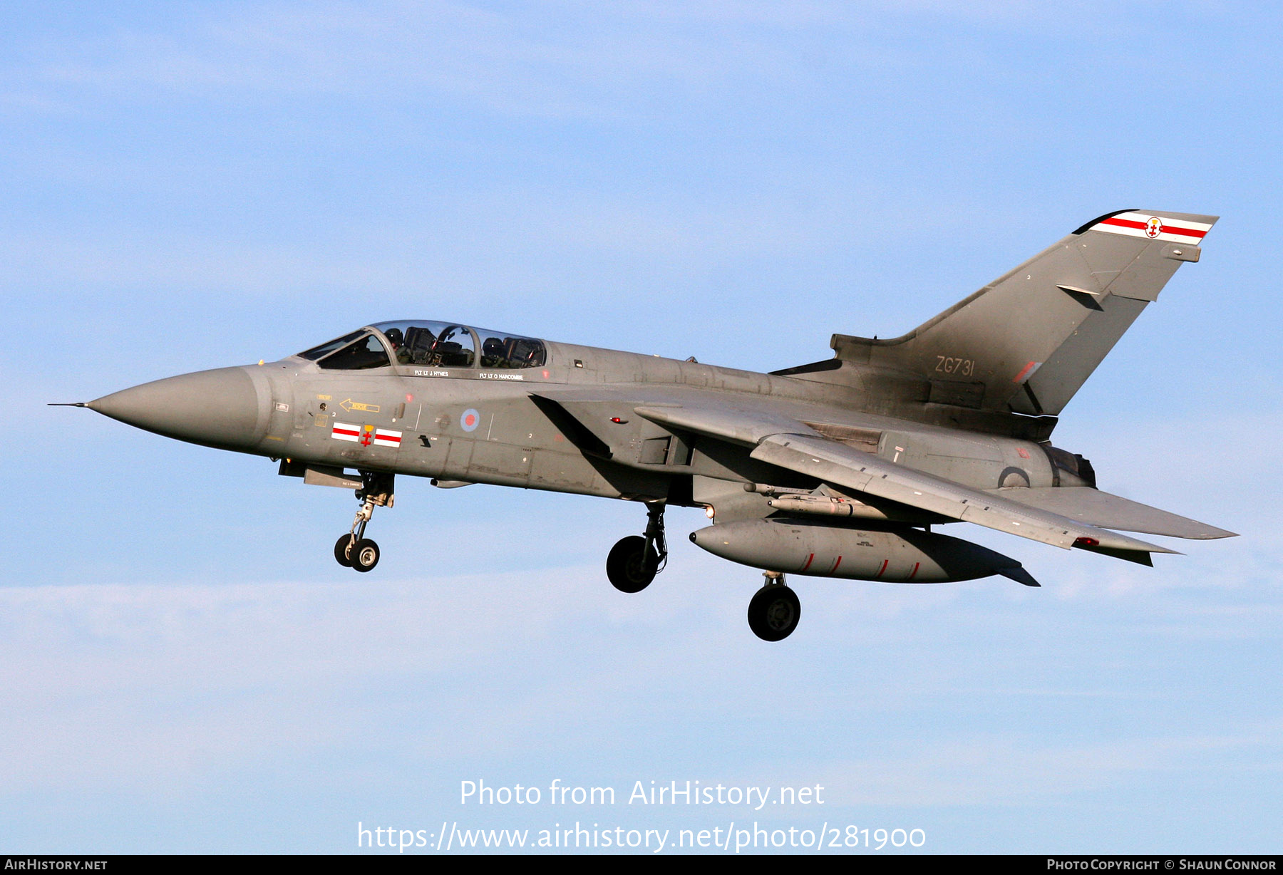 Aircraft Photo of ZG731 | Panavia Tornado F3 | UK - Air Force | AirHistory.net #281900