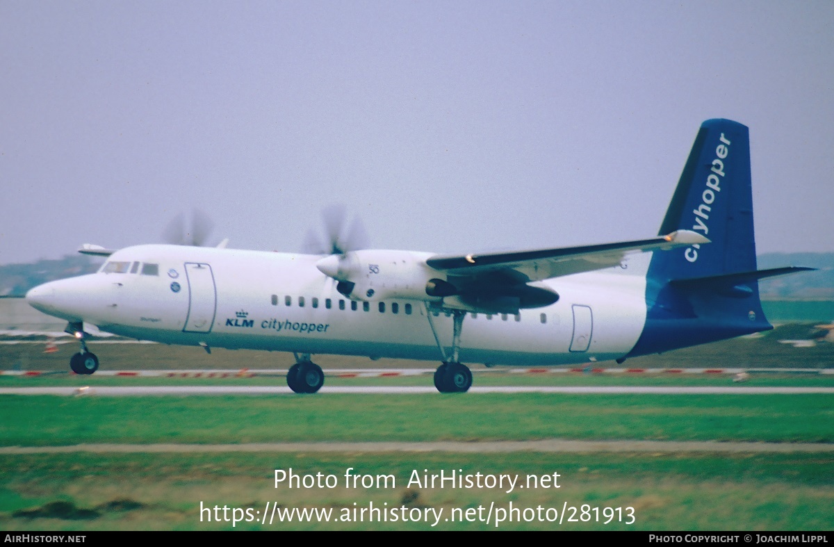 Aircraft Photo of PH-KVG | Fokker 50 | KLM Cityhopper | AirHistory.net #281913