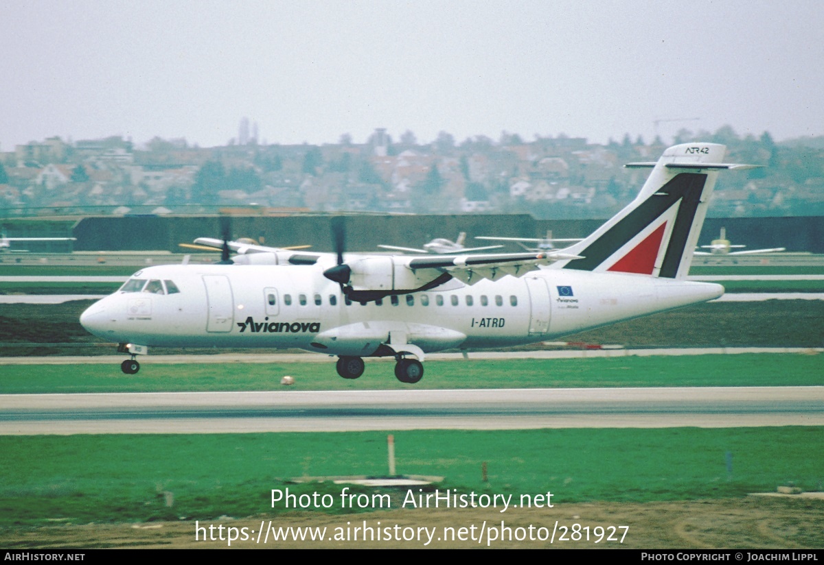 Aircraft Photo of I-ATRD | ATR ATR-42-300 | Avianova | AirHistory.net #281927