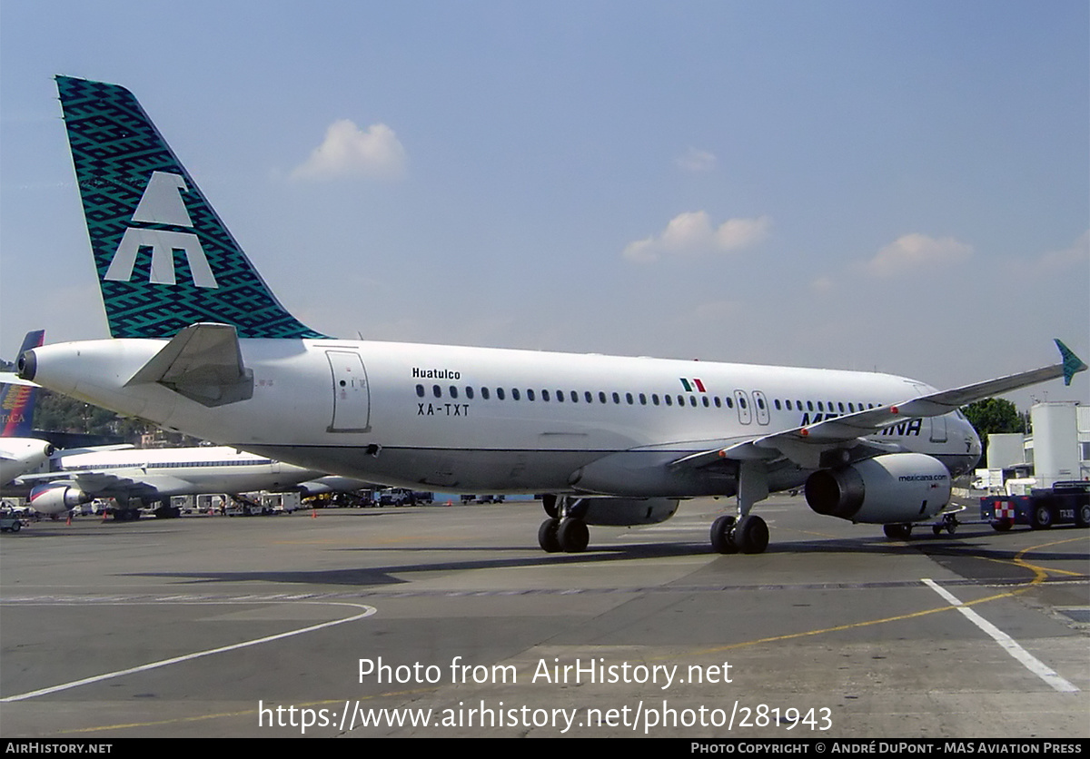 Aircraft Photo of XA-TXT | Airbus A320-231 | Mexicana | AirHistory.net #281943