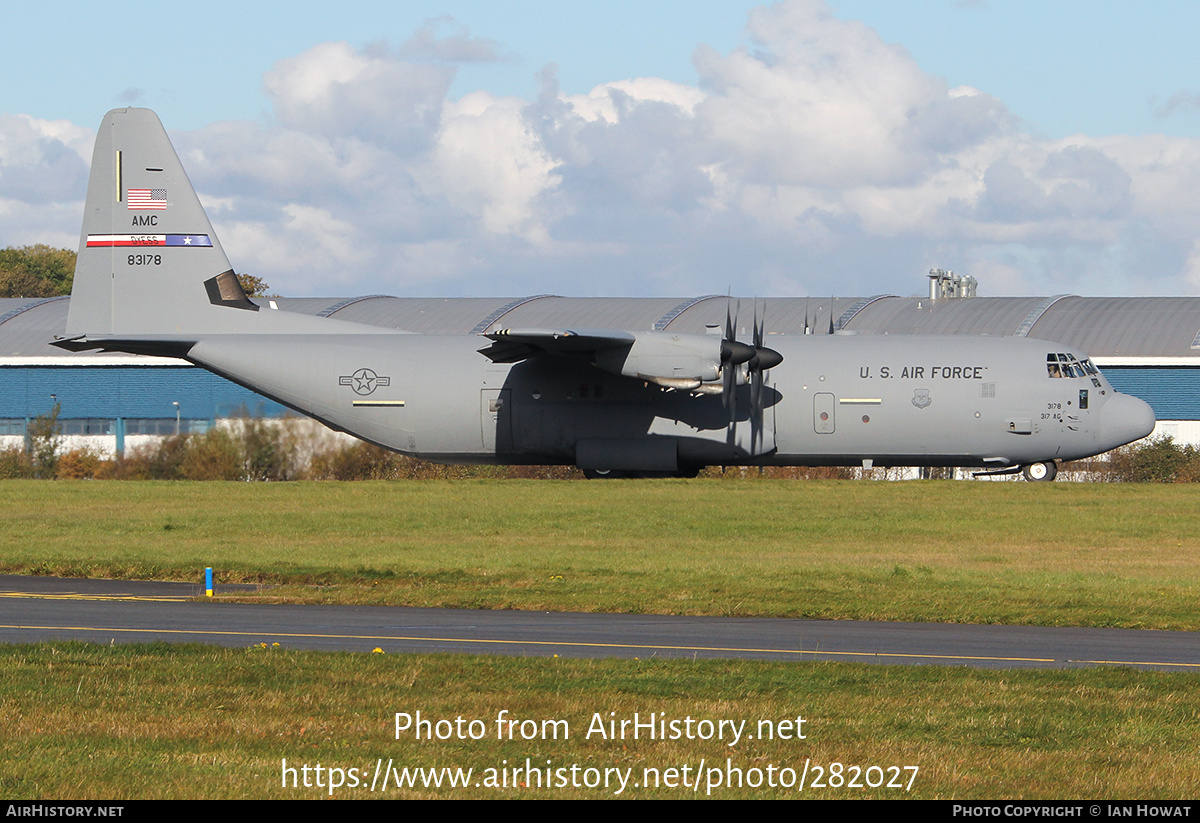 Aircraft Photo of 08-3178 / 83178 | Lockheed Martin C-130J-30 Hercules | USA - Air Force | AirHistory.net #282027