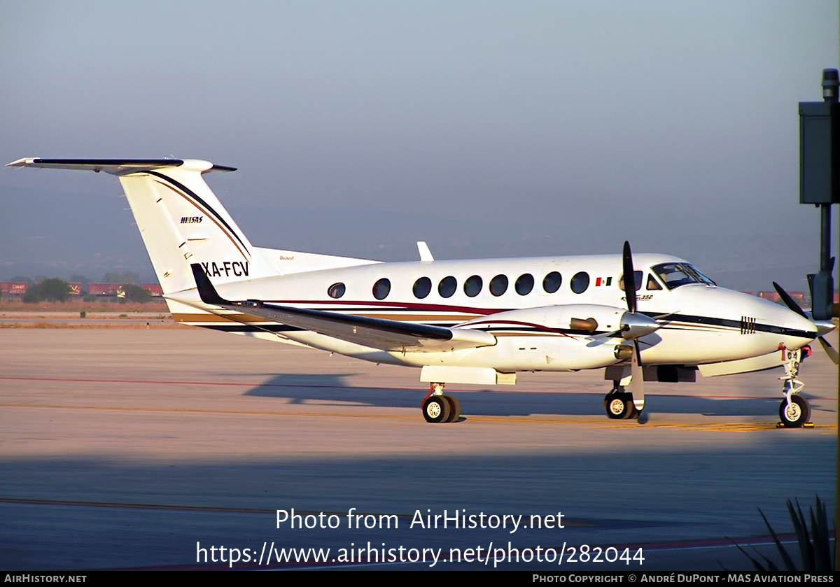 Aircraft Photo of XA-FCV | Raytheon 350 King Air (B300) | AirHistory.net #282044