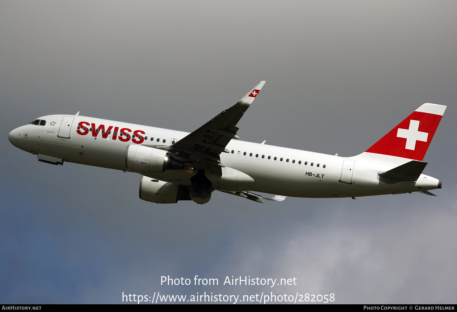 Aircraft Photo of HB-JLT | Airbus A320-214 | Swiss International Air Lines | AirHistory.net #282058