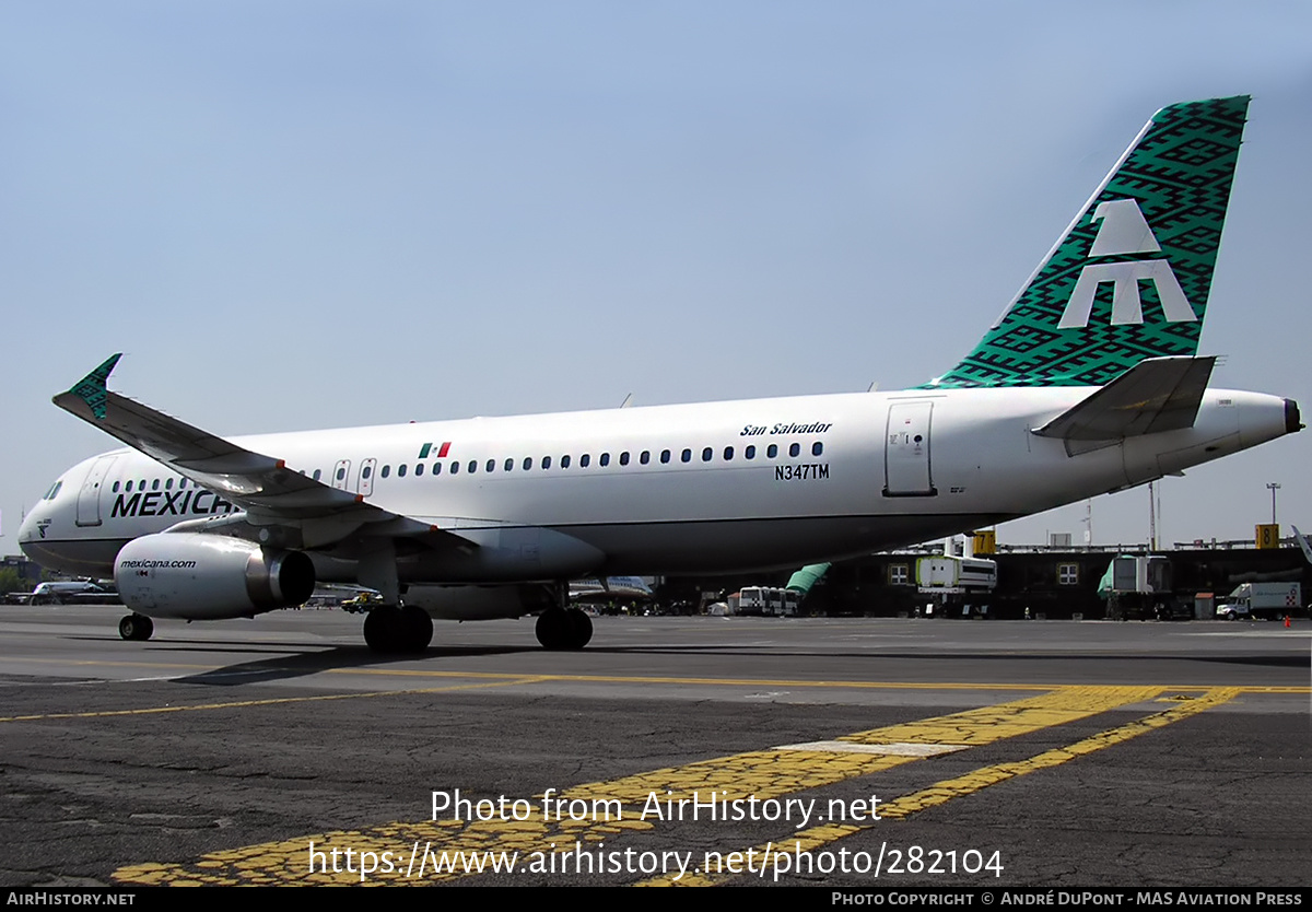 Aircraft Photo of N347TM | Airbus A320-231 | Mexicana | AirHistory.net #282104