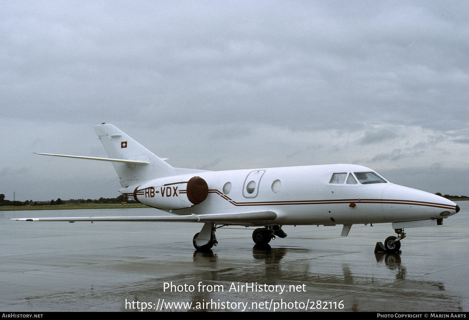 Aircraft Photo of HB-VDX | Dassault Falcon 10 | AirHistory.net #282116