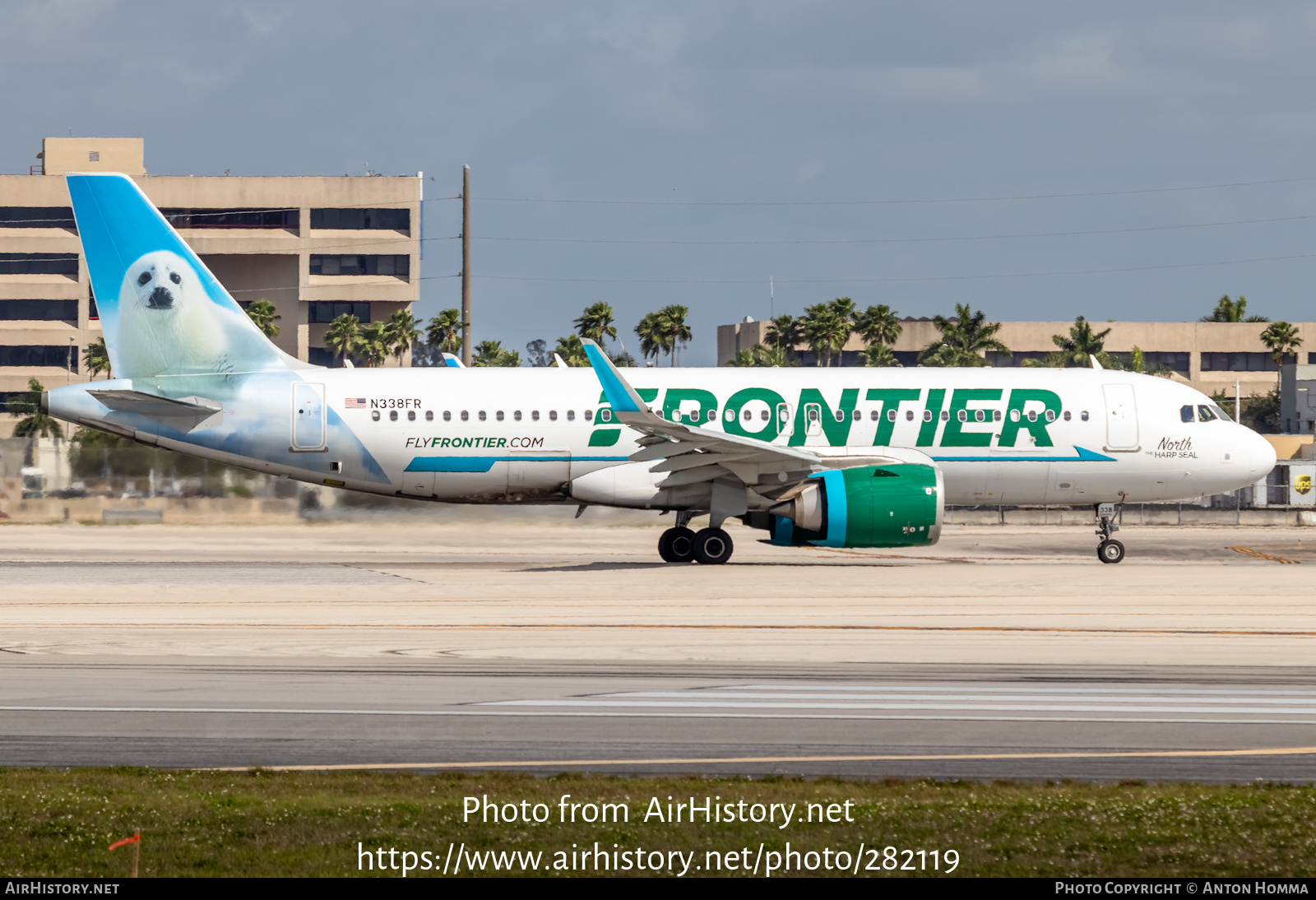 Aircraft Photo of N338FR | Airbus A320-251N | Frontier Airlines | AirHistory.net #282119