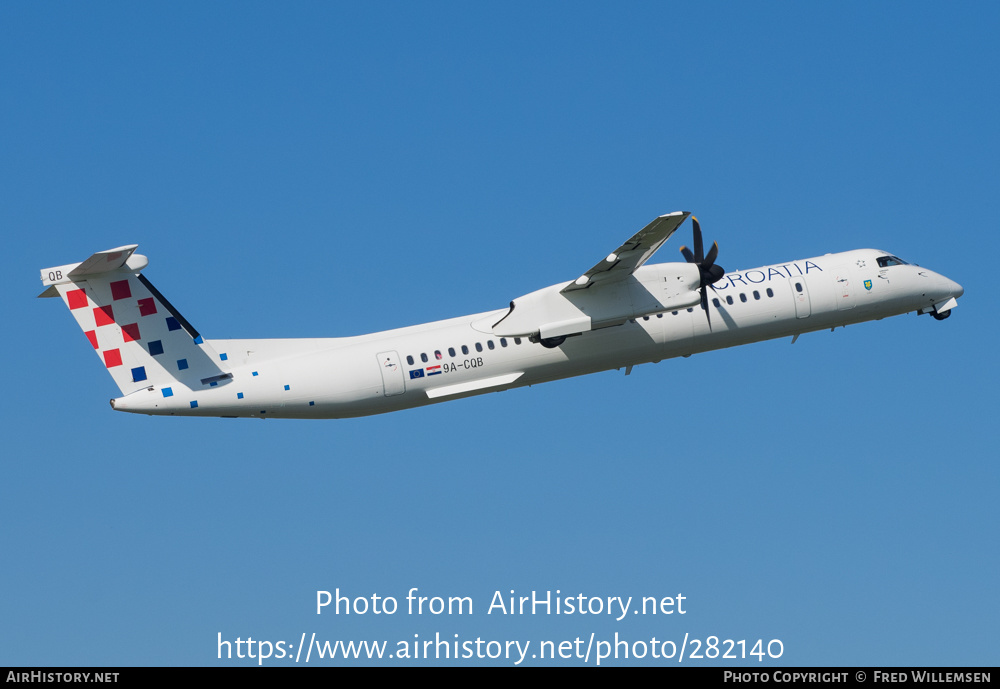 Aircraft Photo of 9A-CQB | Bombardier DHC-8-402 Dash 8 | Croatia Airlines | AirHistory.net #282140