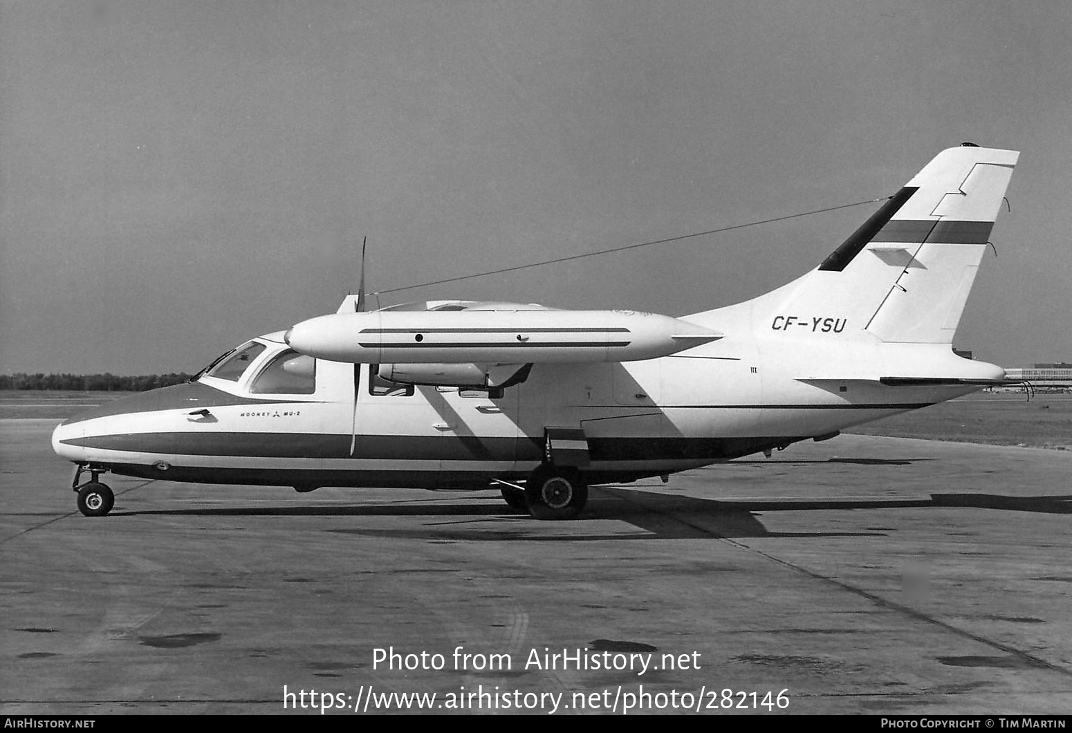 Aircraft Photo of CF-YSU | Mitsubishi MU-2F (MU-2B-20) | AirHistory.net #282146