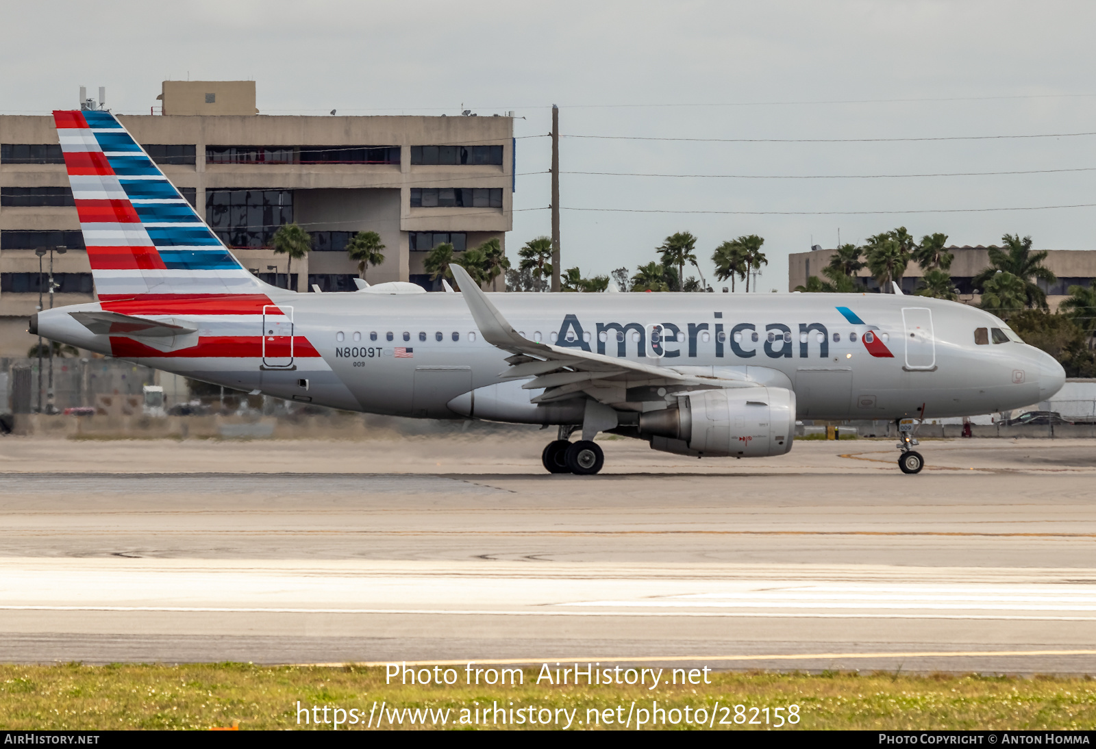 Aircraft Photo of N8009T | Airbus A319-115 | American Airlines | AirHistory.net #282158