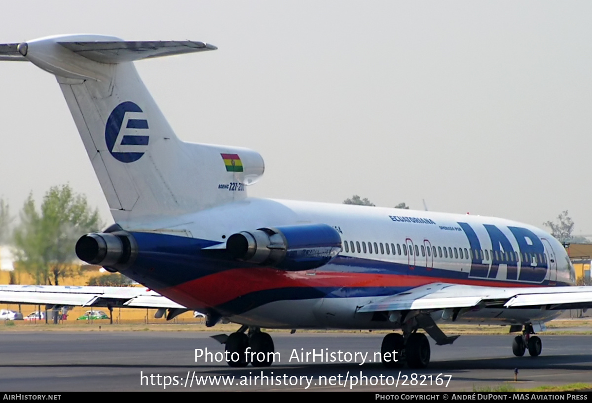 Aircraft Photo of CP-2464 | Boeing 727-223/Adv | Lloyd Aereo Boliviano - LAB | AirHistory.net #282167