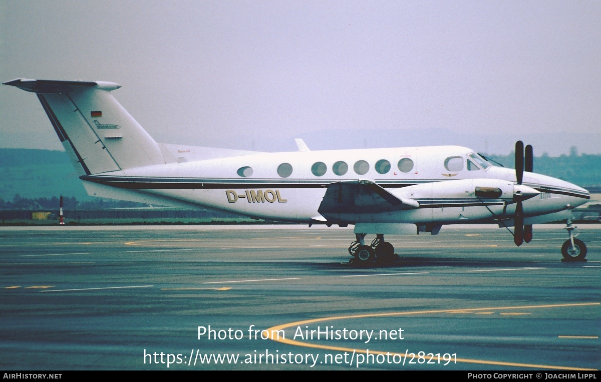 Aircraft Photo of D-IMOL | Beech B200 Super King Air | Rieker Air Service | AirHistory.net #282191