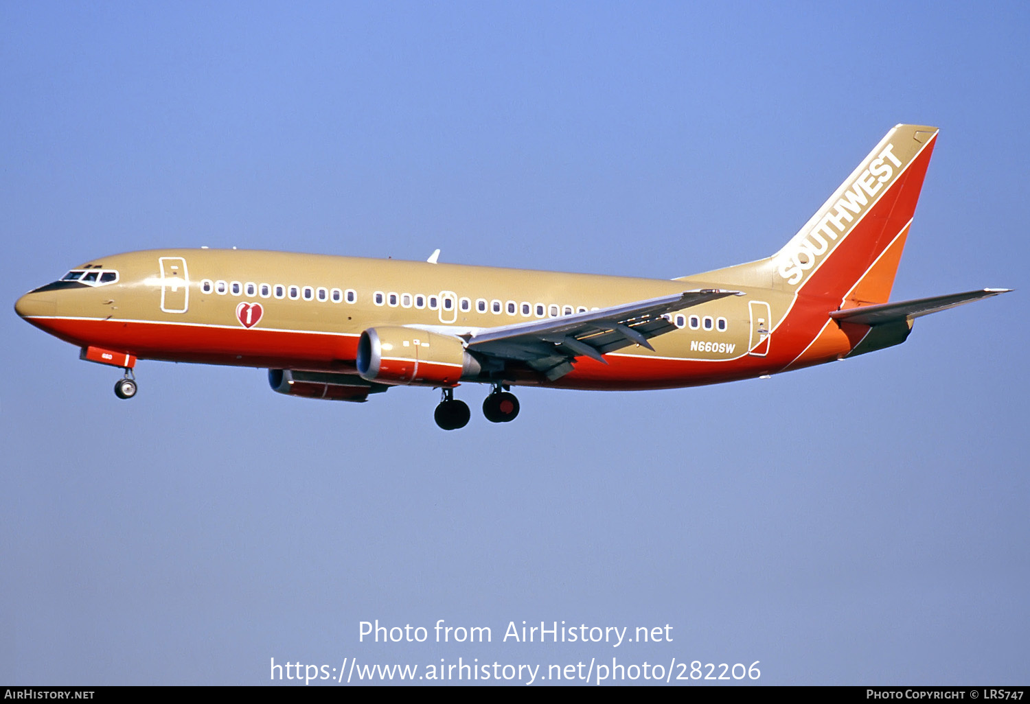 Aircraft Photo of N660SW | Boeing 737-301 | Southwest Airlines | AirHistory.net #282206