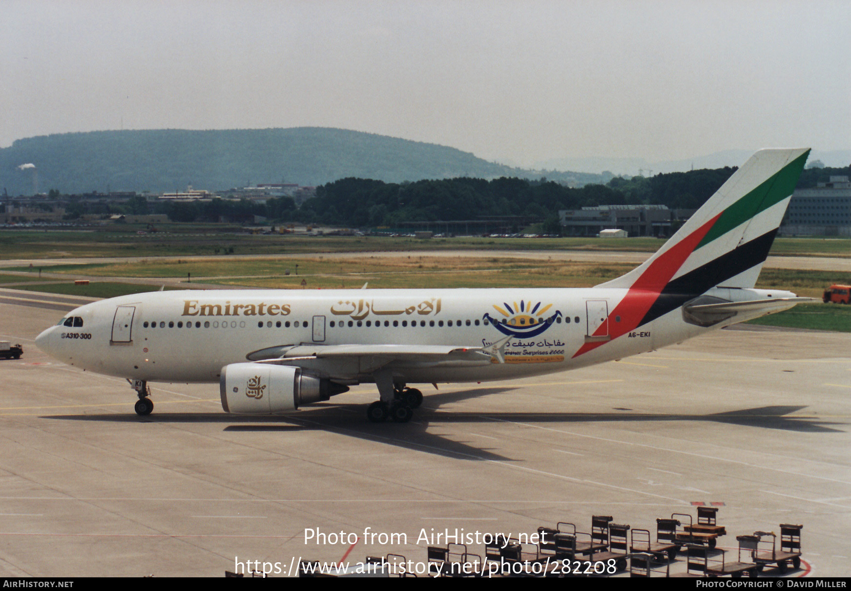 Aircraft Photo of A6-EKI | Airbus A310-308 | Emirates | AirHistory.net #282208