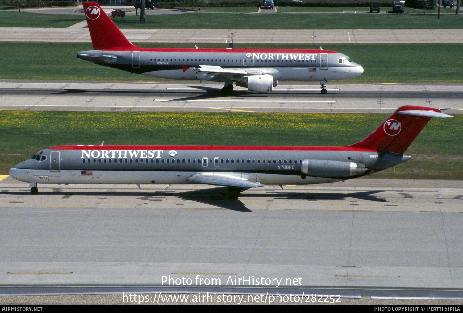 Aircraft Photo of N766NC | McDonnell Douglas DC-9-51 | Northwest Airlines | AirHistory.net #282252