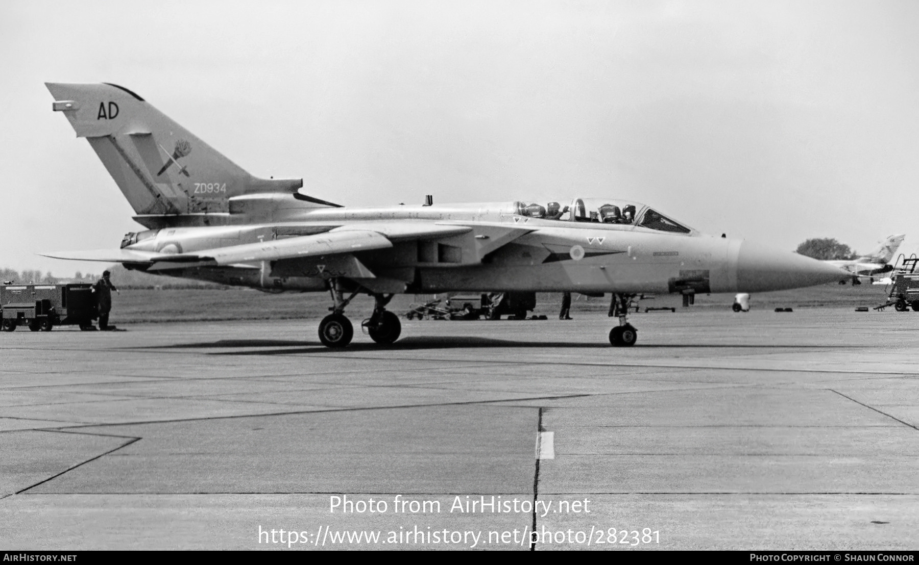 Aircraft Photo of ZD934 | Panavia Tornado F2 | UK - Air Force | AirHistory.net #282381