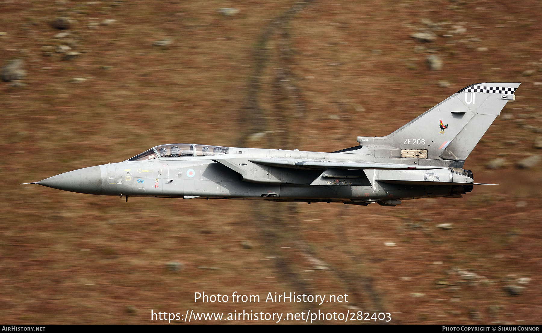 Aircraft Photo of ZE206 | Panavia Tornado F3 | UK - Air Force | AirHistory.net #282403