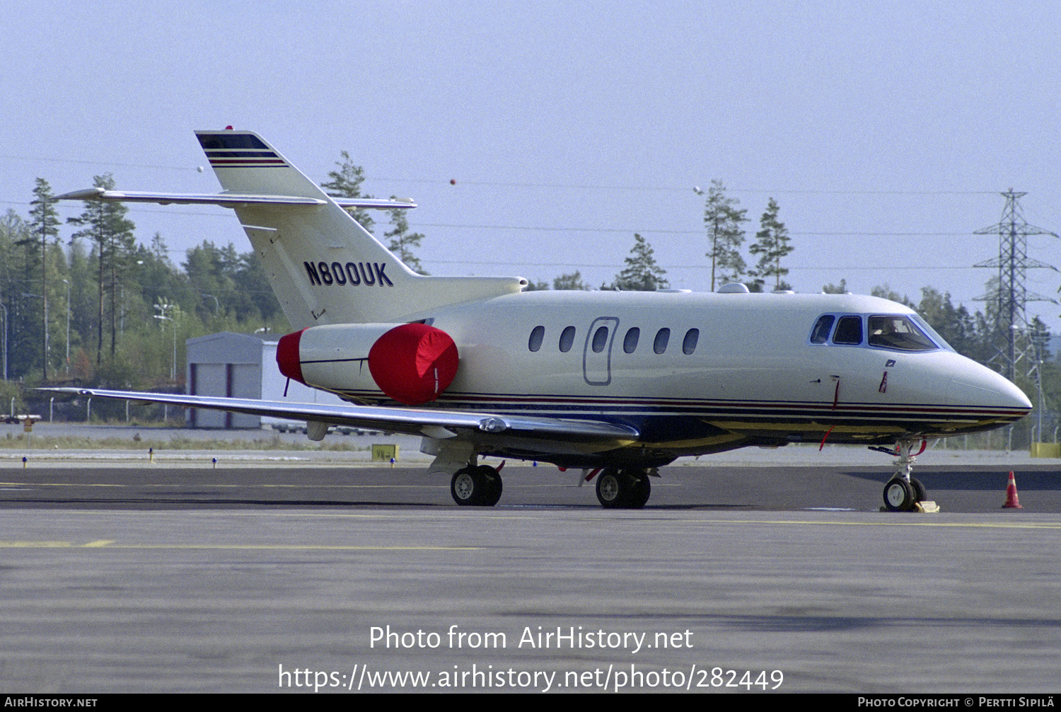 Aircraft Photo of N800UK | Raytheon Hawker 800XP | AirHistory.net #282449