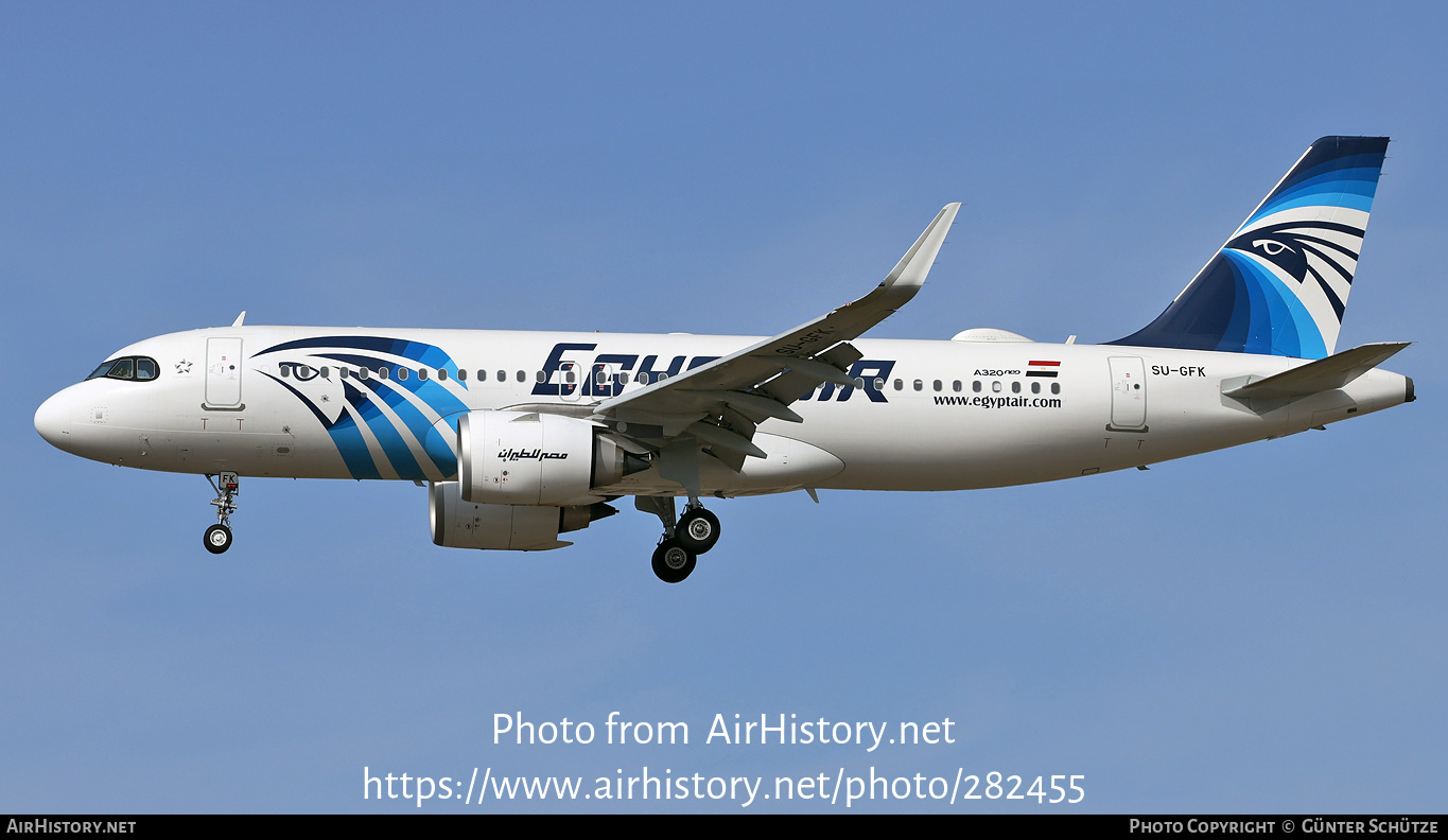 Aircraft Photo of SU-GFK | Airbus A320-251N | EgyptAir | AirHistory.net #282455