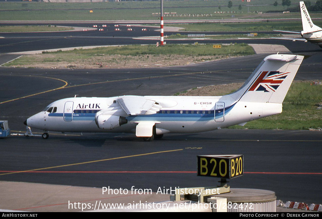 Aircraft Photo of G-CHSR | British Aerospace BAe-146-200 | Air UK | AirHistory.net #282472