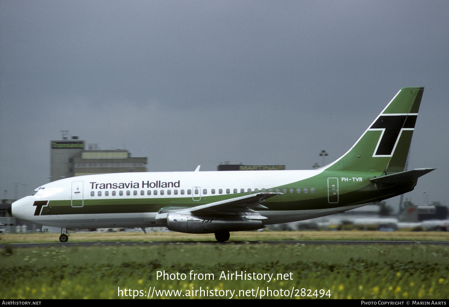 Aircraft Photo of PH-TVR | Boeing 737-2K2/Adv | Transavia Holland | AirHistory.net #282494