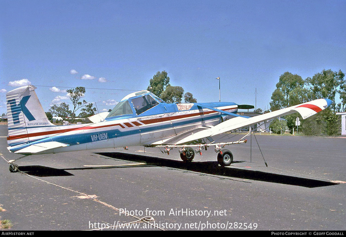 Aircraft Photo of VH-UGV | Cessna A188B AgWagon | Keyland Aviation | AirHistory.net #282549