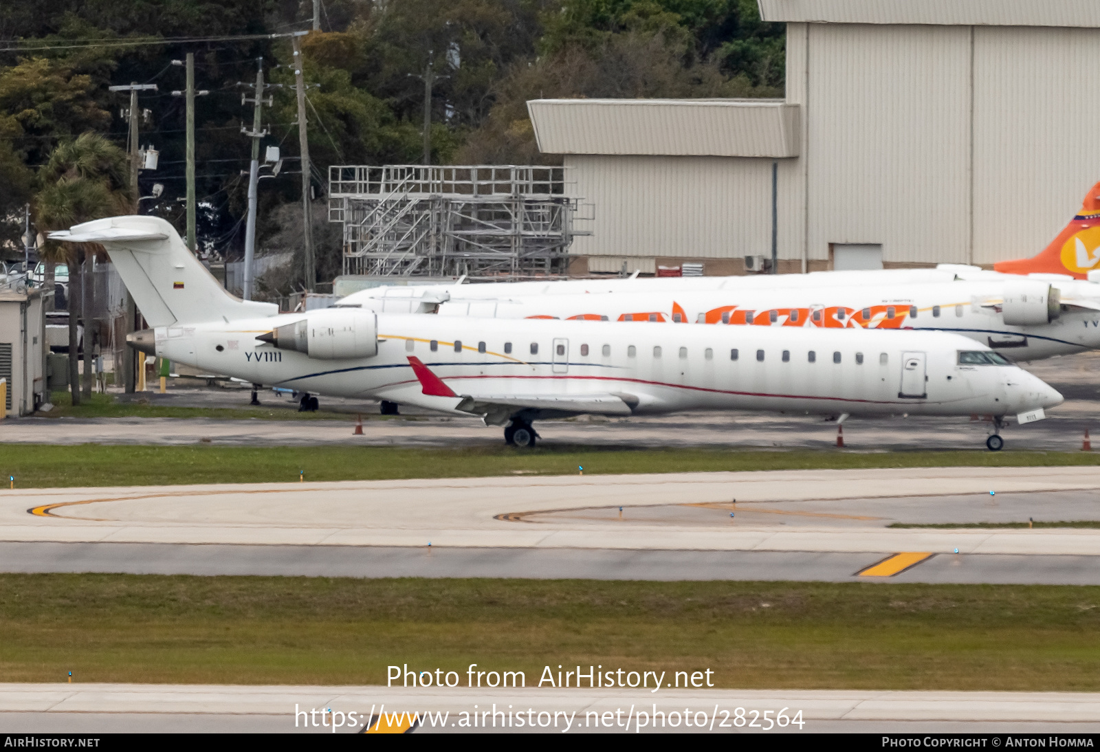 Aircraft Photo of YV1111 | Bombardier CRJ-701ER (CL-600-2C10) | AirHistory.net #282564