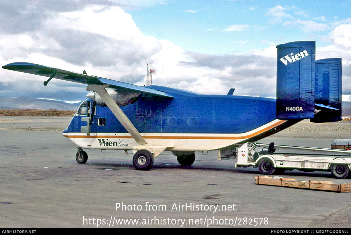 Aircraft Photo of N40GA | Short SC.7 Skyvan 3-300 | Wien Air Alaska | AirHistory.net #282578