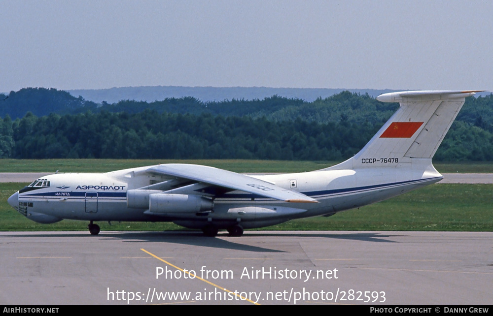 Aircraft Photo of CCCP-76478 | Ilyushin Il-76TD | Aeroflot | AirHistory.net #282593