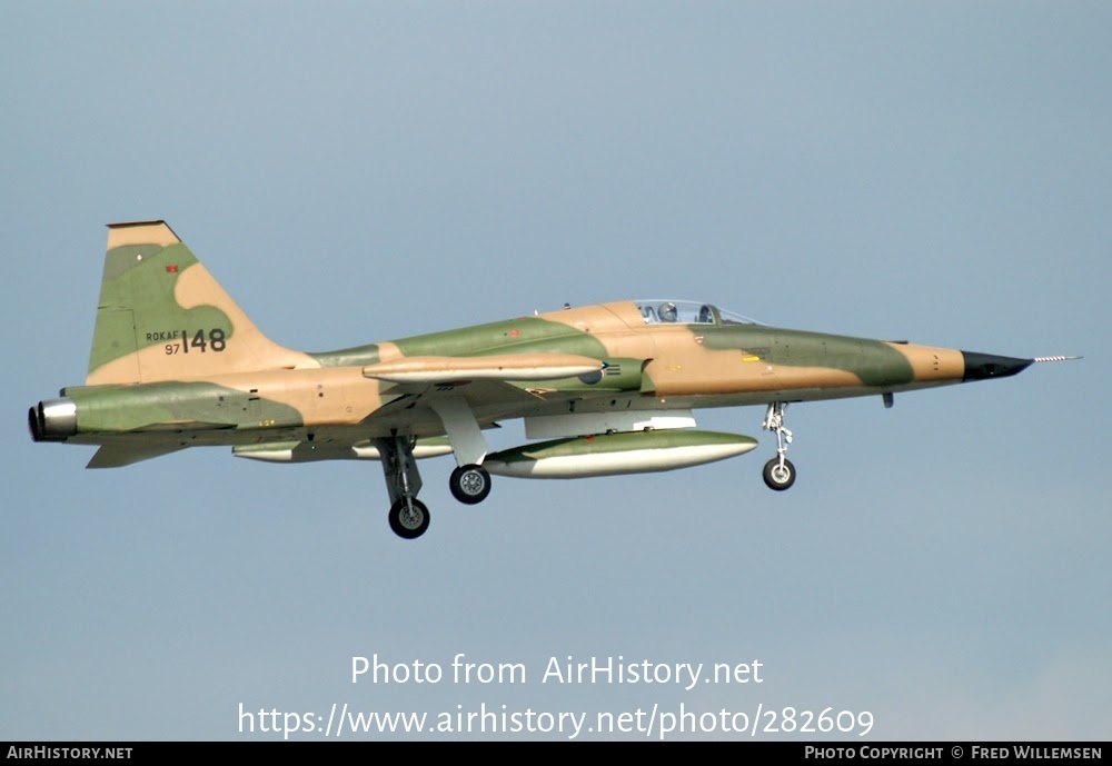 Aircraft Photo of 97-148 | Northrop RF-5A Freedom Fighter | South Korea - Air Force | AirHistory.net #282609