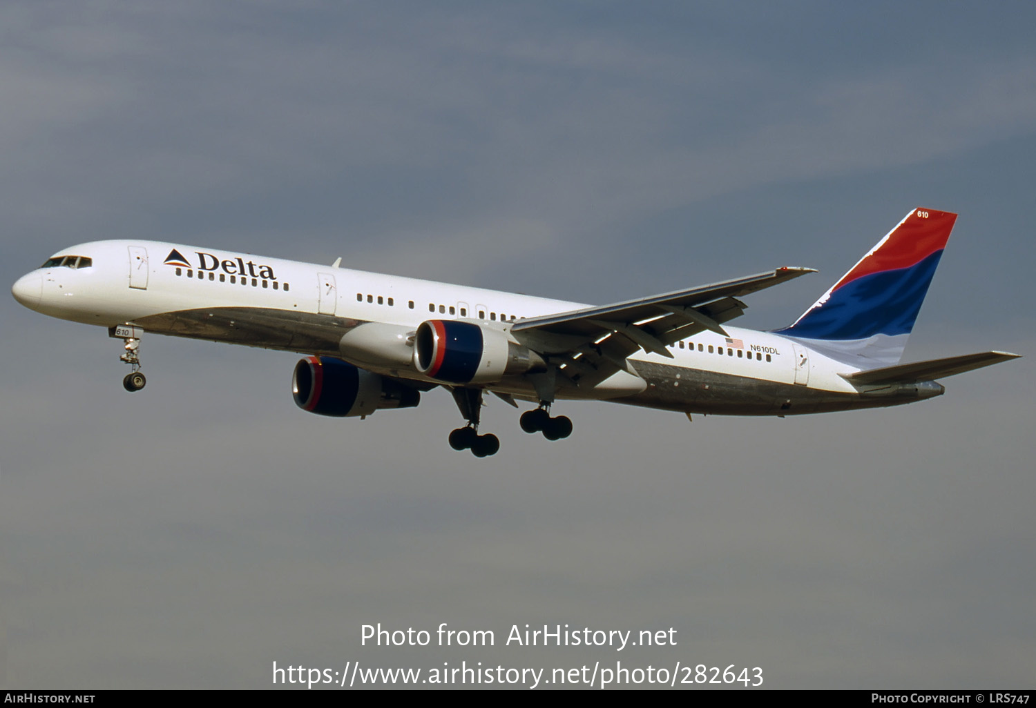 Aircraft Photo of N610DL | Boeing 757-232 | Delta Air Lines | AirHistory.net #282643