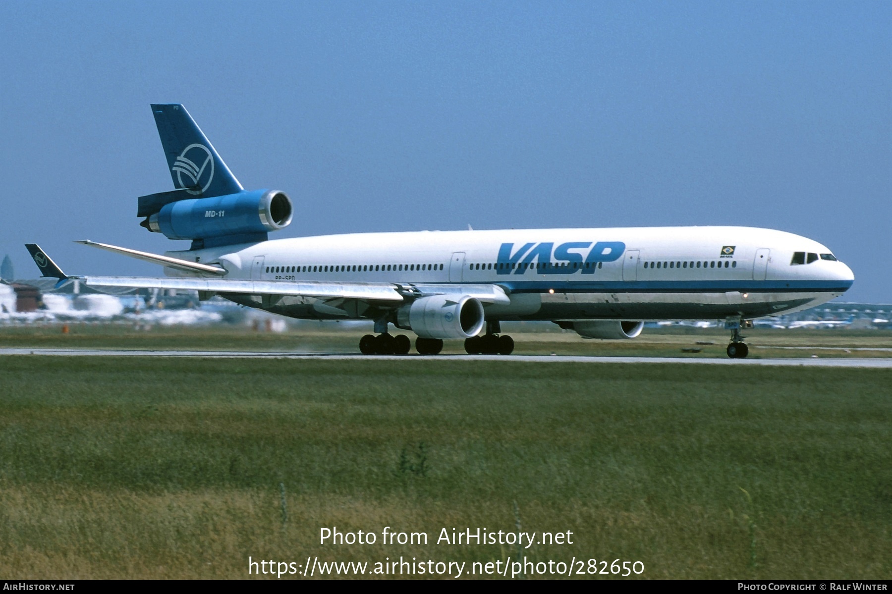 Aircraft Photo of PP-SPD | McDonnell Douglas MD-11 | VASP | AirHistory.net #282650