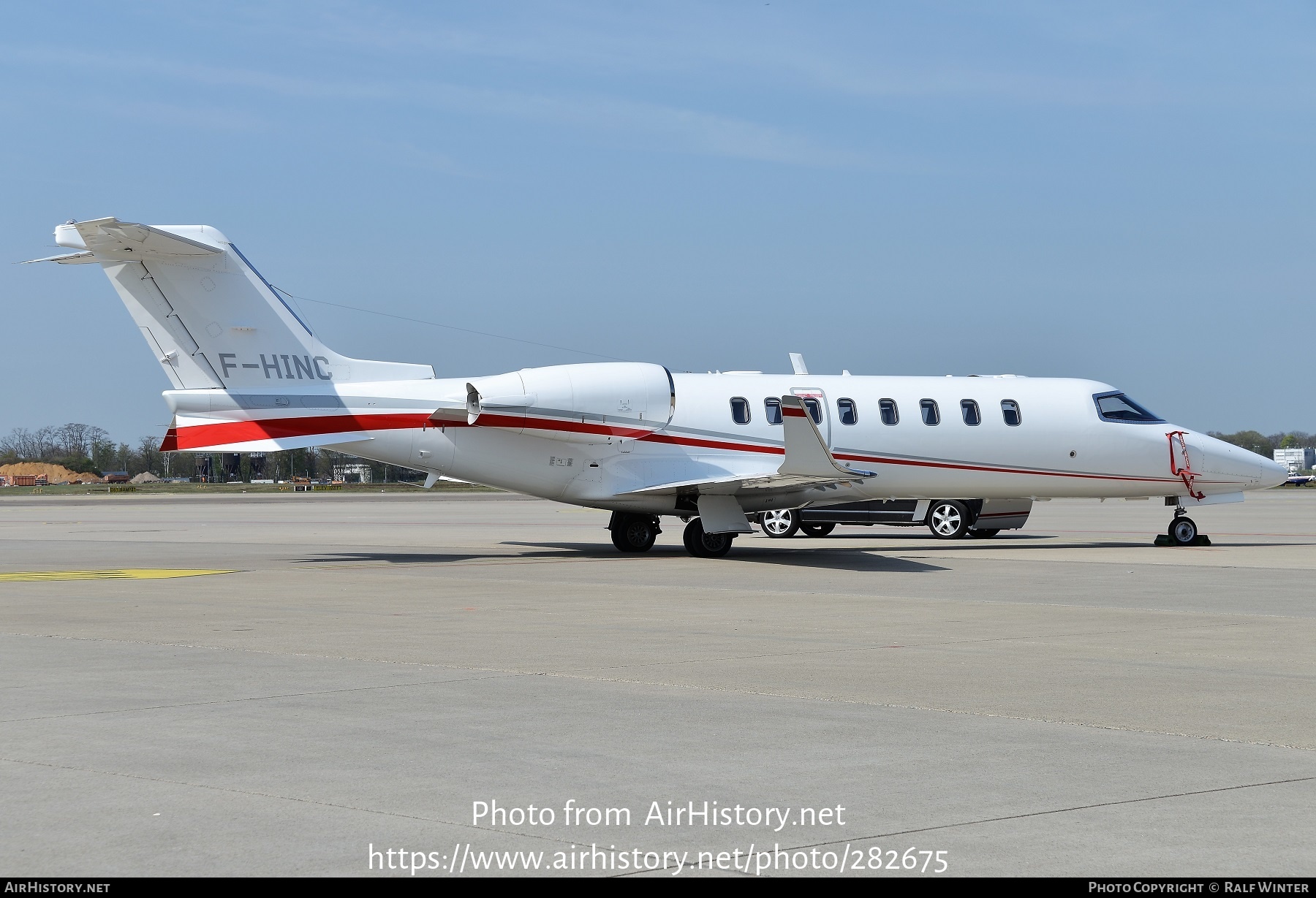 Aircraft Photo of F-HINC | Learjet 75 | AirHistory.net #282675