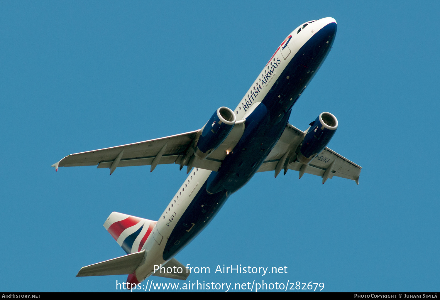 Aircraft Photo of G-EUYJ | Airbus A320-232 | British Airways | AirHistory.net #282679