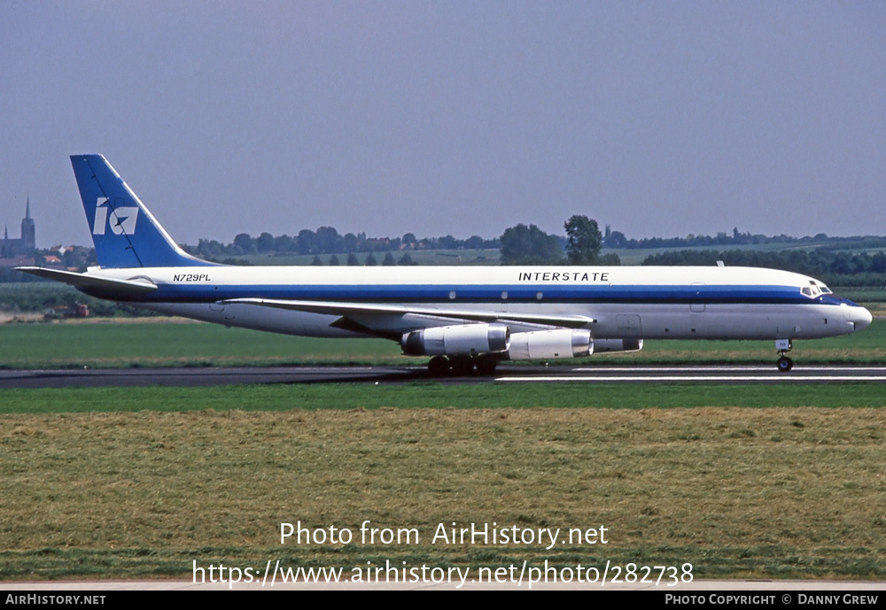 Aircraft Photo of N729PL | McDonnell Douglas DC-8-62(F) | Interstate Airlines | AirHistory.net #282738