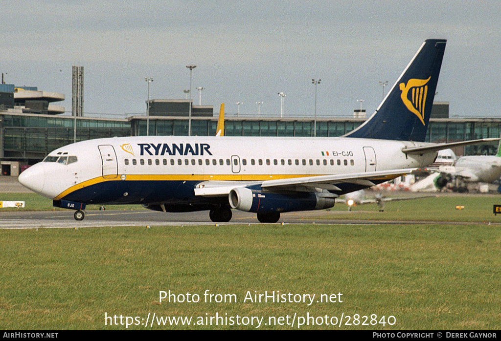 Aircraft Photo of EI-CJG | Boeing 737-204/Adv | Ryanair | AirHistory.net #282840