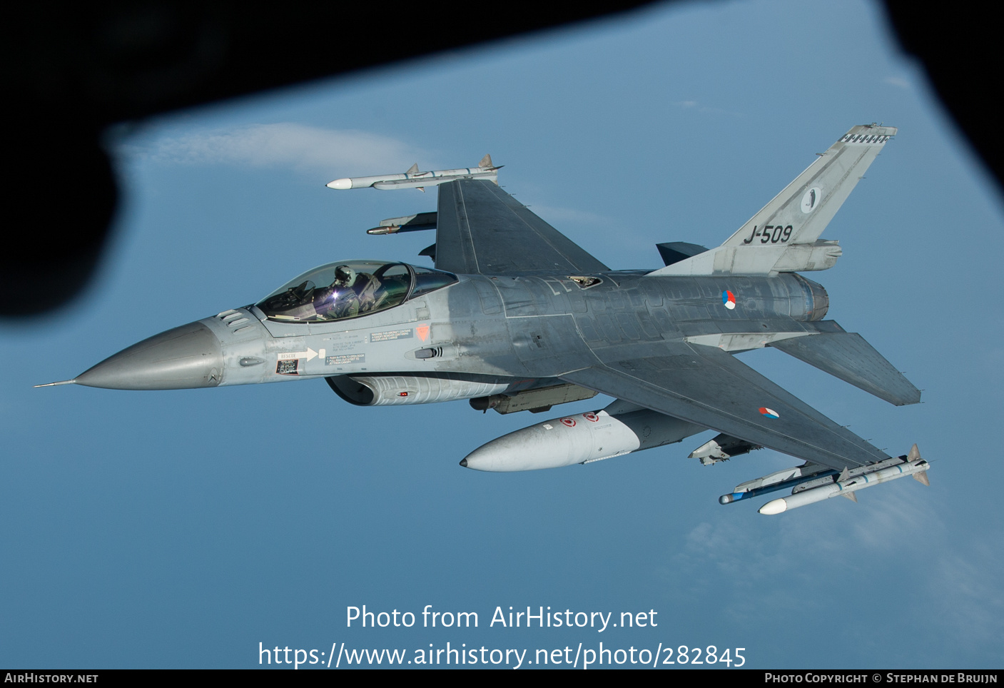 Aircraft Photo of J-509 | General Dynamics F-16AM Fighting Falcon | Netherlands - Air Force | AirHistory.net #282845