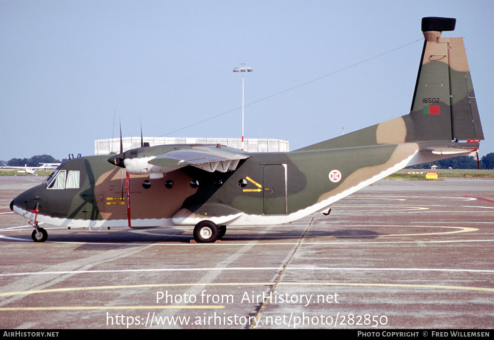 Aircraft Photo of 16502 | CASA C-212-100 ECM | Portugal - Air Force | AirHistory.net #282850