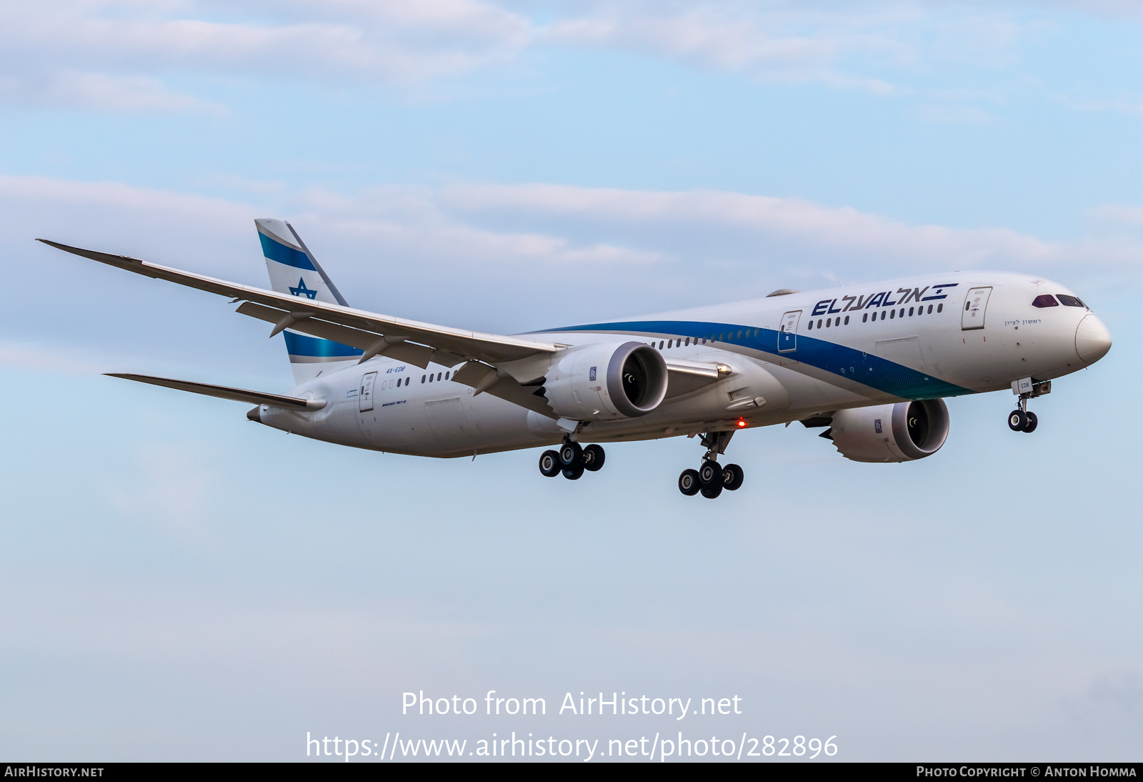 Aircraft Photo of 4X-EDB | Boeing 787-9 Dreamliner | El Al Israel Airlines | AirHistory.net #282896