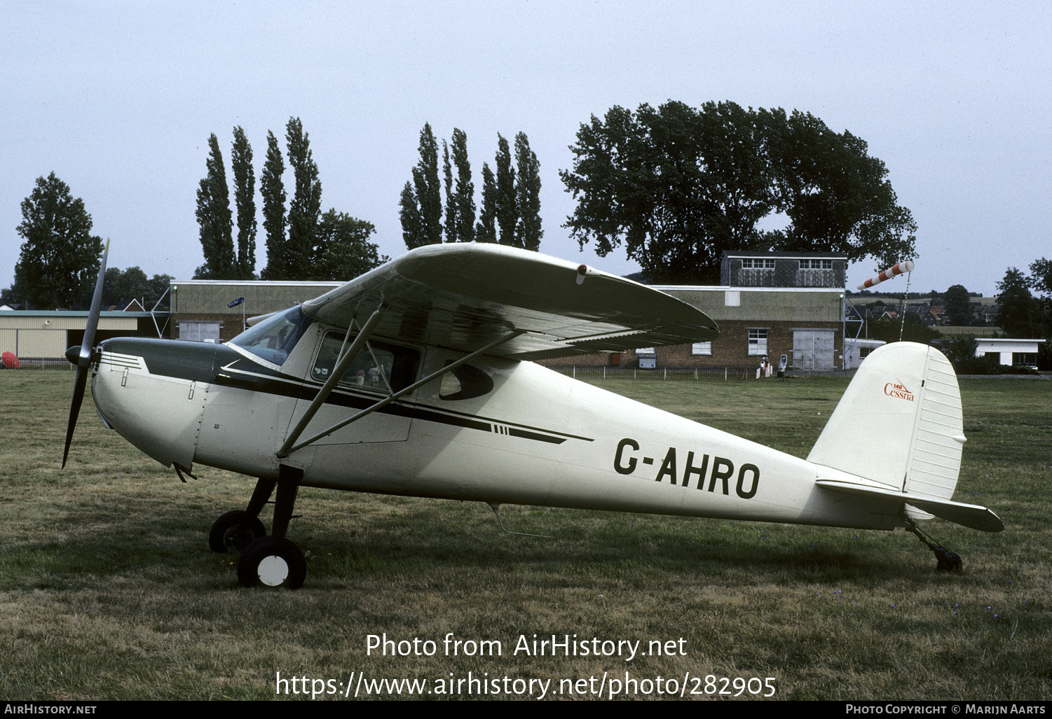 Aircraft Photo of G-AHRO | Cessna 140 | AirHistory.net #282905