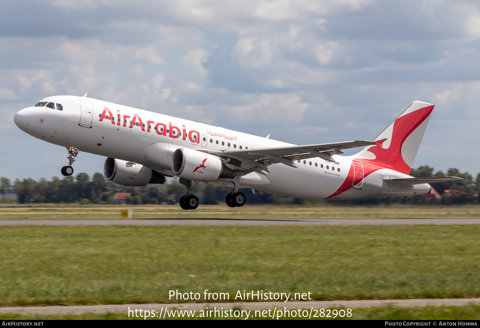 Aircraft Photo of CN-NMI | Airbus A320-214 | Air Arabia | AirHistory.net #282908