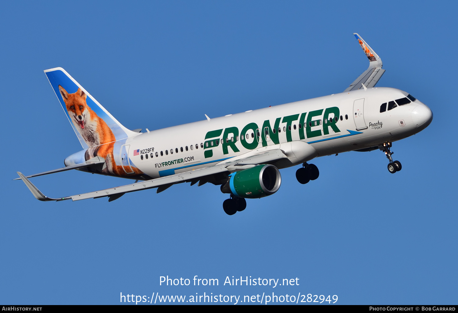 Aircraft Photo of N229FR | Airbus A320-214 | Frontier Airlines | AirHistory.net #282949