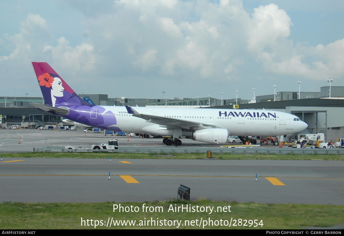 Aircraft Photo of N393HA | Airbus A330-243 | Hawaiian Airlines | AirHistory.net #282954